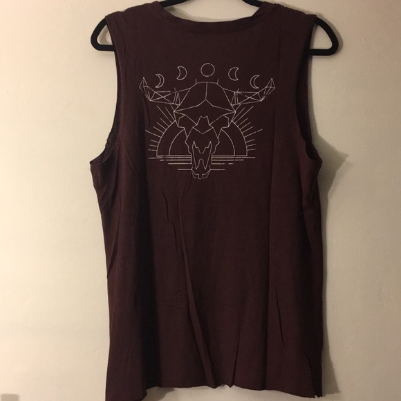 NWOT graphic muscle pocket tee - Picture 4 of 4